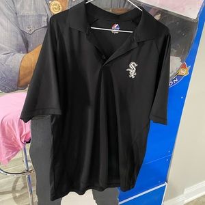 Men’s Large White Sox polo